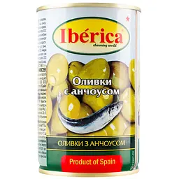 Уцінка. Оливки Iberica з анчоусом 300 г (223166) - мініатюра 2