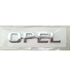 Емблема напис Opel 90 x 18 мм скотч