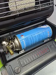 Газовий обігрівач Portable Gas Heater 1.3 kW керамічний Чорний - мініатюра 9