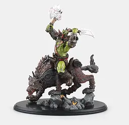 Фігурка World of Warcraft Orc Wolf Rider Riding Wolf Світ Військового Ремесла Орк Наїзник 26 см WOW 21.80 - мініатюра 2