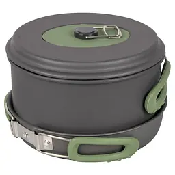 Набір посуду Bo-Camp Explorer 4 Pieces 19 Hard Anodized Сірий-Зелений - мініатюра 5