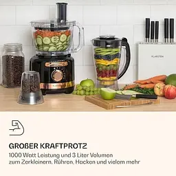 Кухонний комбайн Klarstein Luca 1000 Вт (10035487) - мініатюра 2