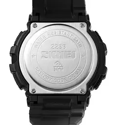 Годинник чоловічий спортивний Skmei 2233 compass з компасом (Чорний) - мініатюра 7