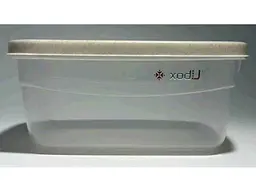 Контейнер UBOX 500мл пл. з кришкою (квадратний) 89к - мініатюра 2