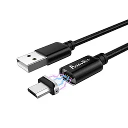 Кабель Avantis AC-95m MagJet USB – Micro- чорний - мініатюра 2