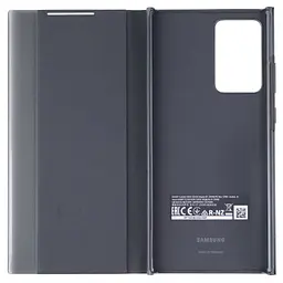 Чохол-книжка Official S-View Clear View Cover EF-ZN985CBEGRU для Samsung Note 20 Ultra (6.9") Чорний - мініатюра 5