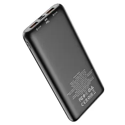 Зовнішній акумулятор Hoco J81 10000 mAh з чорним дисплеєм - мініатюра 3