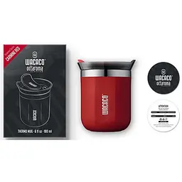 Термокухоль Wacaco Octaroma Classico 180 мл, червоний - мініатюра 2