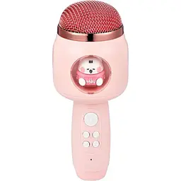 Мікрофон з караоке PRC Animals Pink [143602]