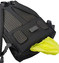 Рюкзак, велосумка на багажник з дощовиком два в одному 22L чорна Bikemate sum0028921 - мініатюра 10