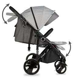 Прогулянкова коляска Kidwell Carell Light Gray - мініатюра 5
