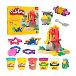 Набір для творчості Hasbro Play-Doh Вулканічна пригода зі скарбами (F8789) - мініатюра 3