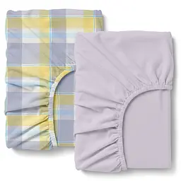 Набір простирадло на резинці фланель 90х200 SUNRISE TARTAN COSAS (4822052502662)