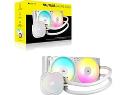 Водяне охолодження Corsair Nautilus 240 RS ARGB White (CW-9060094-WW) - мініатюра 7