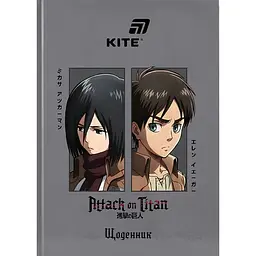 Щоденник шк. А5 "Kite" №AT26-262 Attack on Titan тв.обкл