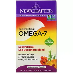 Омега-7 New Chapter Supercritical 60 вегетаріанських капсул - мініатюра 2