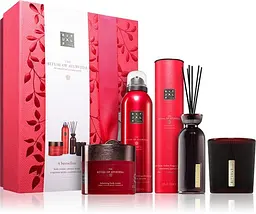 Набір The Ritual of Ayurveda (sh/gel 200ml + b/cr 200ml + candle 140ml + Aroma diffuser 70ml) - мініатюра 1