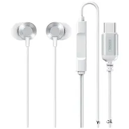 Навушники Remax Metal Wired Earphone Type-C RM-512a - мініатюра 3
