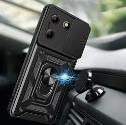 Панель BeCover Military для ZTE Blade A54 Black (712172) - мініатюра 2