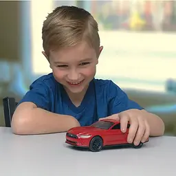 Конструктор Revell 1/25 швидка збірка автомобіль 2015 Mustang GT червоний 11694 - мініатюра 5