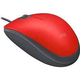 Мишка провідна Logitech M110 Silent (910-005489, 910-006759) червона - мініатюра 4