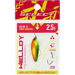 Блешня Select Welldy 2.5g 31mm #28 River Cocktail - мініатюра 2