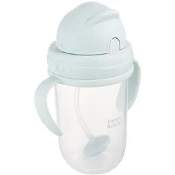 Кружка непроливайка Canpol babies з трубочкою та обтяжувачем 270 м сіра (56/623_gre) - мініатюра 4