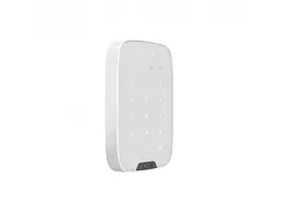 Бездротова сенсорна клавіатура Ajax KeyPad Plus біла (000023070) - мініатюра 2