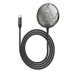 Зарядка Qi HOCO Discovery Edition 3-in-1 magnetic wireless fast charger CW45 - мініатюра 7