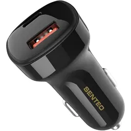 Автомобільний зарядний пристрій Senteo Q-04 Fantom Series PD3.0+QC3.0 65 Вт чорний [175154]