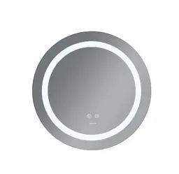 Дзеркало Mixxus PLAIN MC03-60 з LED Touch, Anti-fog, димером, регулюванням яскравості (MI6662) - мініатюра 10