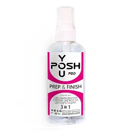Засіб для знежирення нігтів 3 в1 YouPOSH Prep & Finish 60 мл