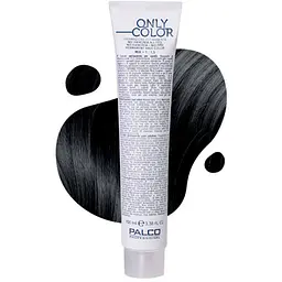 Крем-фарба для волосся Palco Only Color №1.8 чорно-синій 100 мл