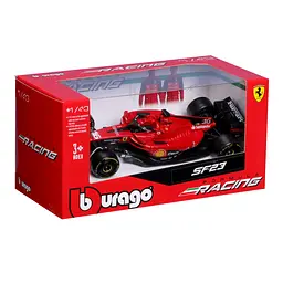 Автомодель Bburago Ferrari SF-23 1:43 червона (18-36836) - мініатюра 6