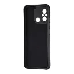 Чохол TPU Colorful Protected Camera Xiaomi Redmi 12C/Redmi 11A/Poco C55 Black - мініатюра 2