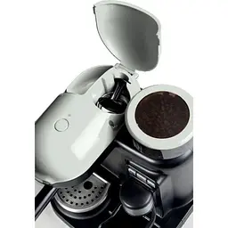 Рожкова кавоварка еспресо Ariete 1318 Espresso Moderna White (1318/01) - мініатюра 6
