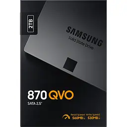 SSD накопичувач Samsung 870 QVO 2TB (MZ-77Q2T0BW) [81649] - мініатюра 7
