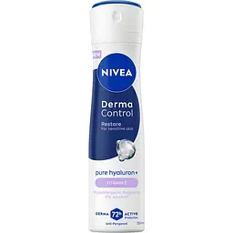 Антиперспірант NIVEA Дерма контроль. Відновлення для чутливої шкіри спрей 150 мл
