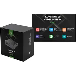 Комп'ютер Vinga Mini PC V661 (V6611235U) - мініатюра 9