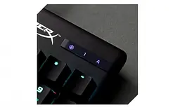 Клавіатура HyperX Alloy Origins Red RGB PBT ENG/RU Black (639N3AA) - мініатюра 6