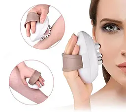 Портативний ручний масажер для тіла проти целюліту OPT-TOP Massager with wheels (1756374701) - мініатюра 10