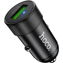 Автомобільний зарядний пристрій Hoco Z32 Speed Up USB-A QC3.0 Black [11540] [151278]
