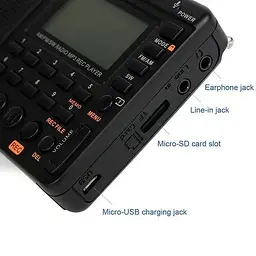 Радіоприймач RETEKESS V115 | FM радіо | MP3 плеєр | диктофон - мініатюра 6