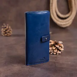 Шкіряне портмоне SHVIGEL 19,5х9,5х1 см acs0016039 - мініатюра 6