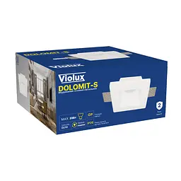 Світильник точковий Violux DOLOMIT-S GU10 IP44 білий ( 131009 ) - мініатюра 4