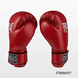 Боксерські рукавички Everlast 6 унцій (6 oz) червоні - мініатюра 3