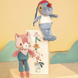 М'яка іграшка в подарунковій коробці Lilliputiens Котик Жанетт (83626) Lilliputiens -83626 - мініатюра 5
