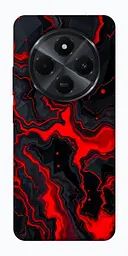 TPU чохол Demsky Black red marble для Xiaomi Redmi 14C / Poco C75