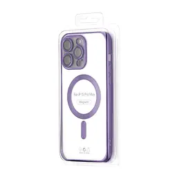 Чохол Ductil Metallic Edge with MagSafe (Protected Camera & Lens) iPhone 14 Pro Max Deep Purple - мініатюра 2