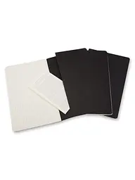 Записник Moleskine Cahier кишеньковий, Клітина Чорний (QP312) - мініатюра 4